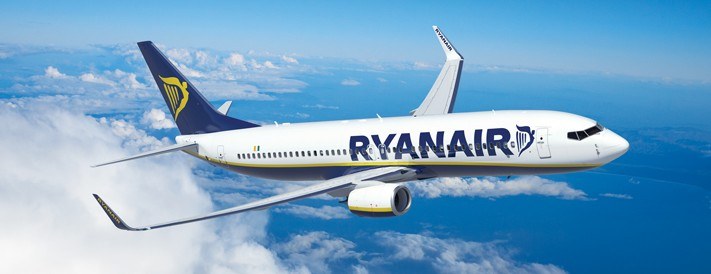 Самолет авиакомпании Ryanair
